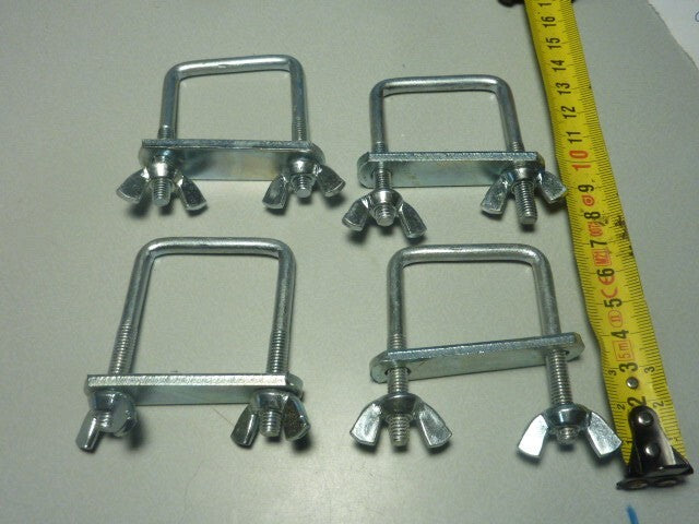 4 attaches support tendeur remorque velo cyclomoteur
