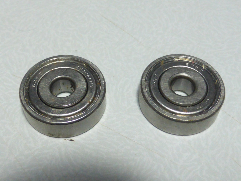 ✨2 roulements FAG 635-Z 5x19x6 mm billes acier deep groove blindés✨
