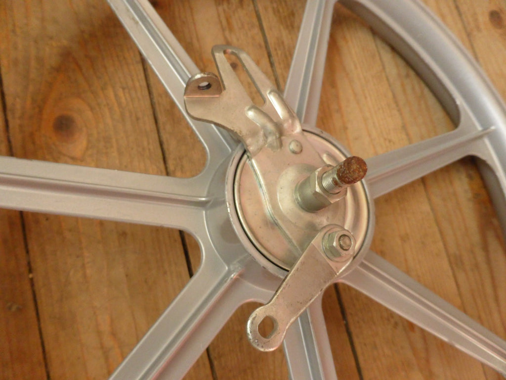 ✨ NOS Roue BMX 20x1.75 à Bâtons Aluminium – Frein Tambour - Bernardi Motor ✨