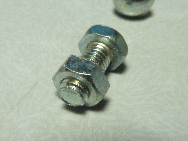 ✨ NOS 3 vis écrou carter mobylette vélo fixation ancien stock tête bombé 5x11✨