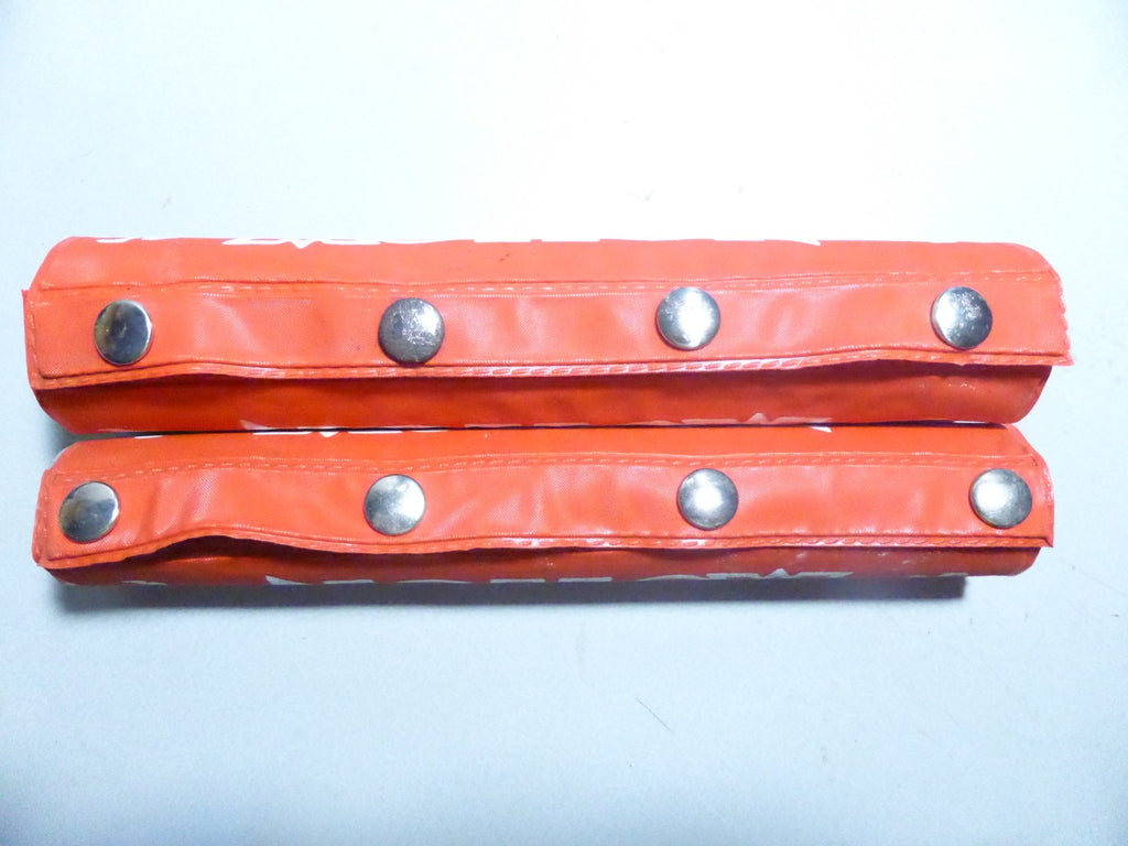 2 ancien vintage action cache mousse Guidon/ Cadre / Potence BMX old school pad