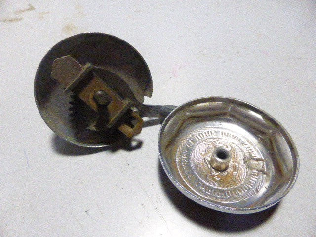 ancienne  Sonnette Reich  vintage timbale timbre Bell cycles saint Christophe