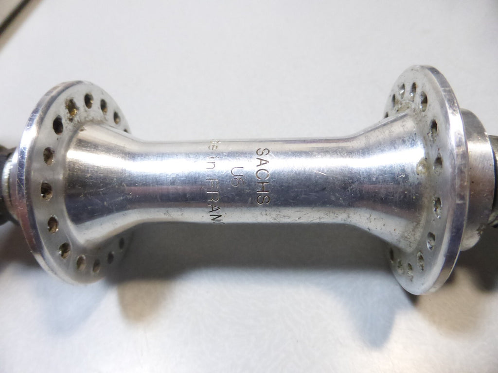 4 vintage axe moyeux maillard sachs shimano front axle