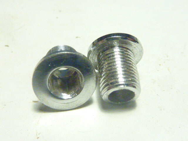 Vintage  6 crankarm bolt Boulon de manivelle  vis pédalier