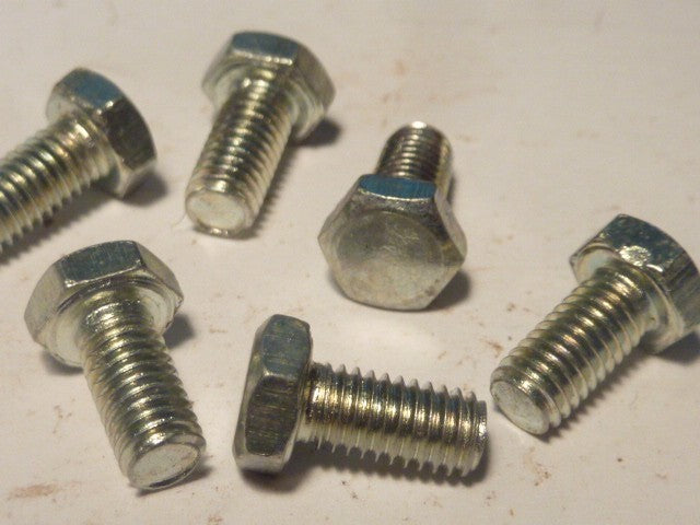 Algi 6 boulons vis acier 5x10 mm  pas de 0.8 mm carter velo mobylette solex