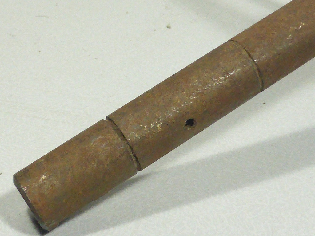 NOS Axe pédalier 32 dents 185 mm Motobécane neuf ancien stock Ø 16 mm mobylette