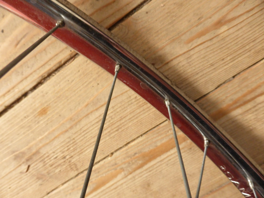 ✨ NOS  Roue Vélo Vintage SAMIR 650B Saminox 1983 – Moyeu Maillard✨