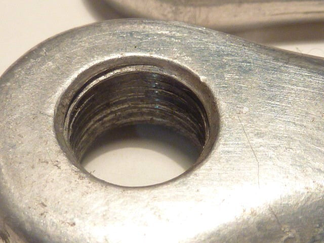 3 manivelles Pédalier vintage CW  170 mm  9/16 manivele gauche