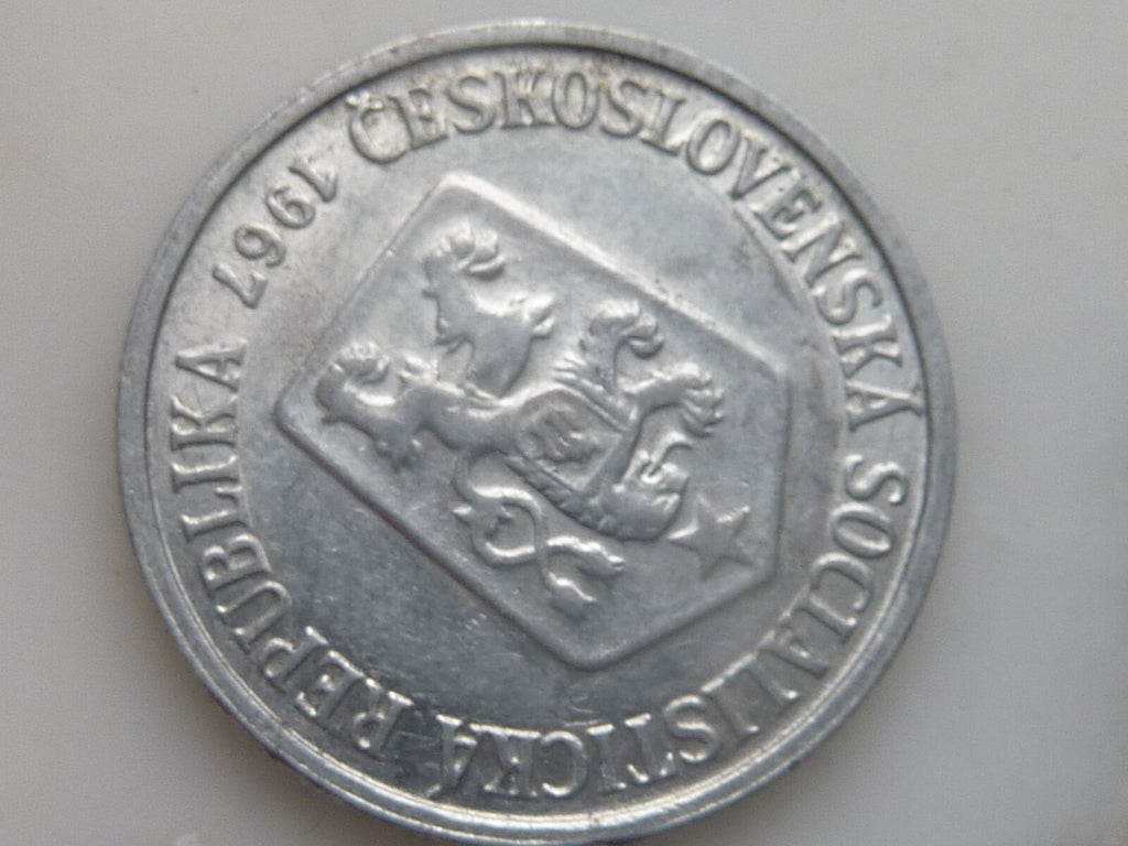 lot de 16 pièces de TCHECOSLOVAQUIE  10 haleru 1967