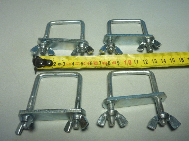 4 attaches support tendeur remorque velo cyclomoteur