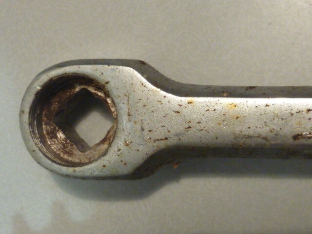 NOS neu Pédalier vintage 42 dents chromé centre carré  manivelle 170 mm