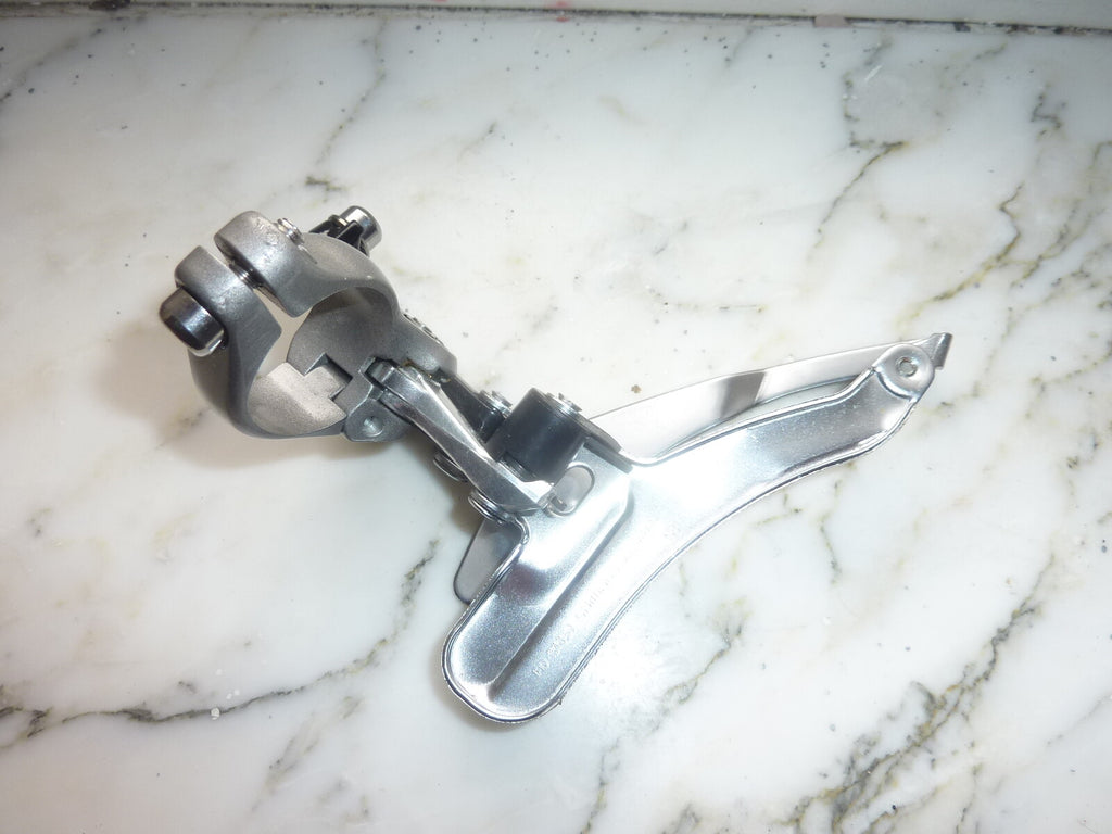 NOS 1990s Shimano Exage Mountain Bike Front Derailleur FD-M451 28.6 Clamp Gray