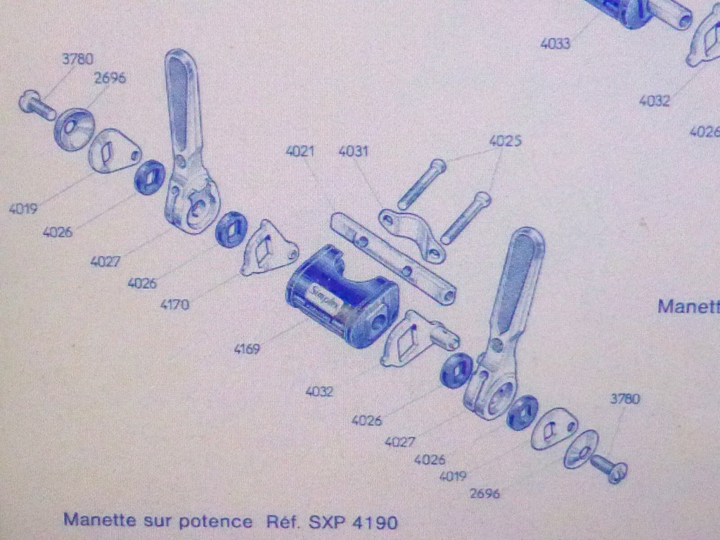 ✨NOS Simplex 4025 – Vis Levier Vitesses Vintage – Pour SXP 4189 / SXPL 4191✨