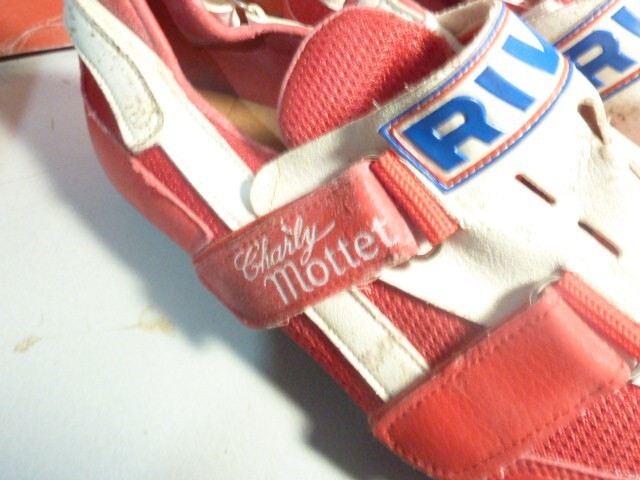 Chaussures cyclisme ancienne Rivat 603 Ventoux  Made in France  taille 40 / 41
