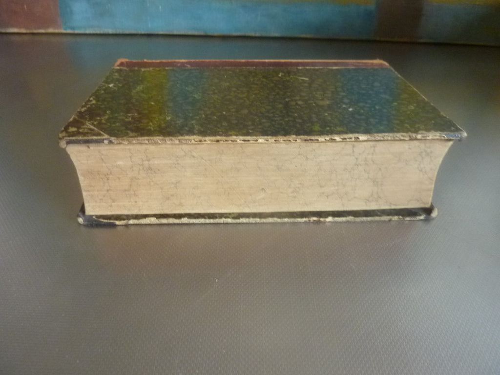 DIZIONARIO ITALIANO - TEDESCO by F E Feller, 1882 Ed, Italian-German Dictionary