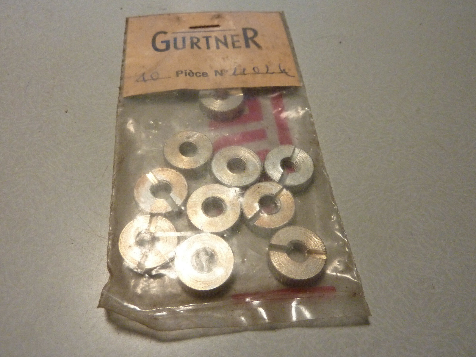 5 Ecrou moleté capot filtre à air Gurtner réf 11024 Motobécane ancien stock