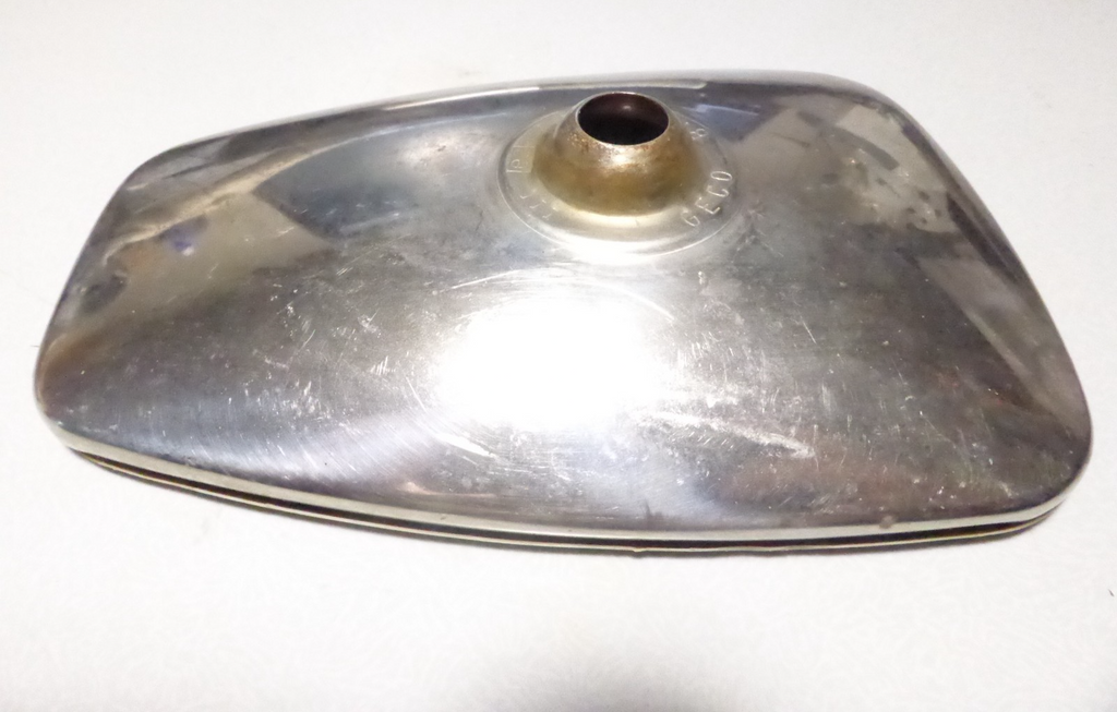 Occasion vintage  ancien rétroviseur chromé   148x98 mm Geco III TPRT 275