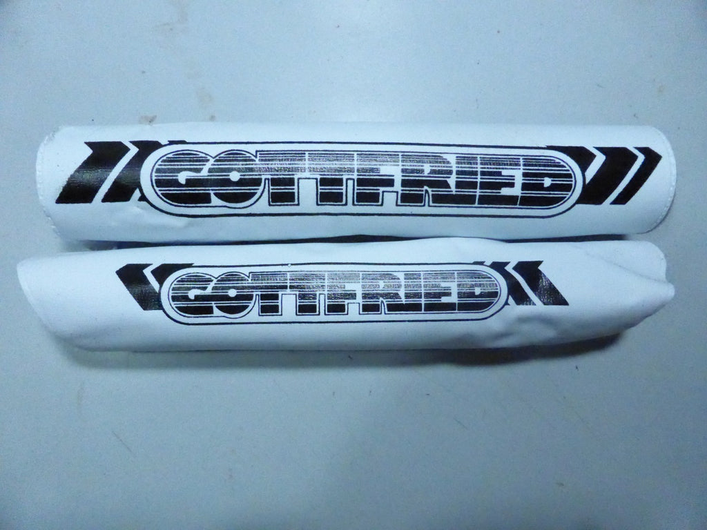 ✨ 2 ancien vintage gottfried cache mousse Guidon Cadre  Potence BMX old schol✨