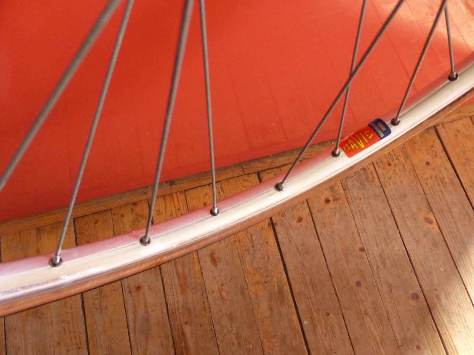 ✨Mavic Monthlery Route NOS Roue moyeux Normandy  velo Vintage Rare✨