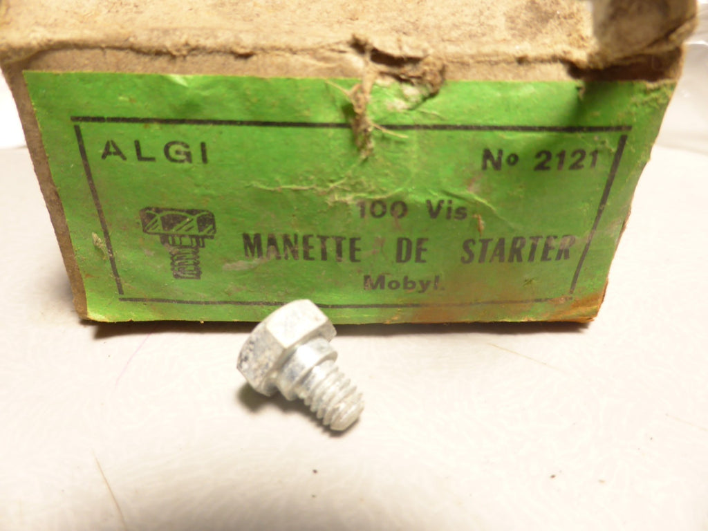 ✨NOS Vis Manette Starter Épaulée ✨Mobylette Motobécane – ALGI 2121 – Vintage✨