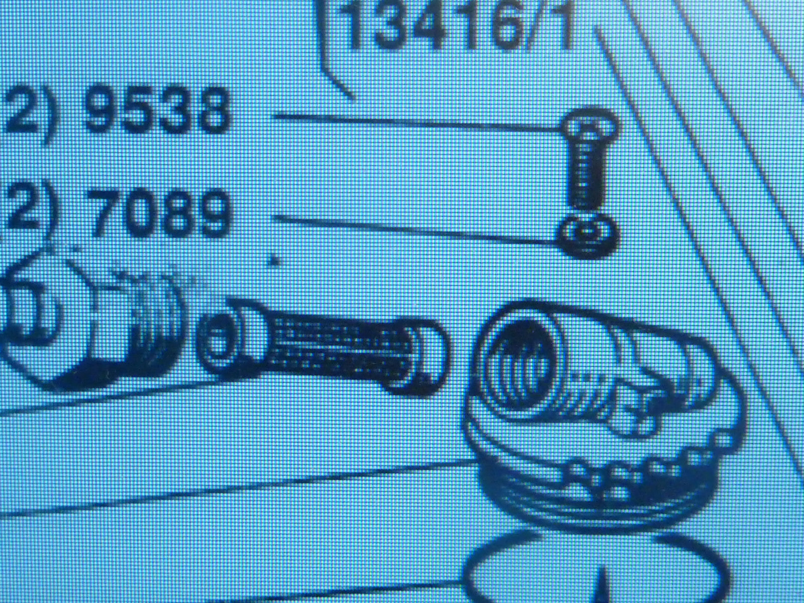✨ Original N.O.S 1 Vis couvercle  carburateur 9538 GURTNER AD13  AD12 motobecane