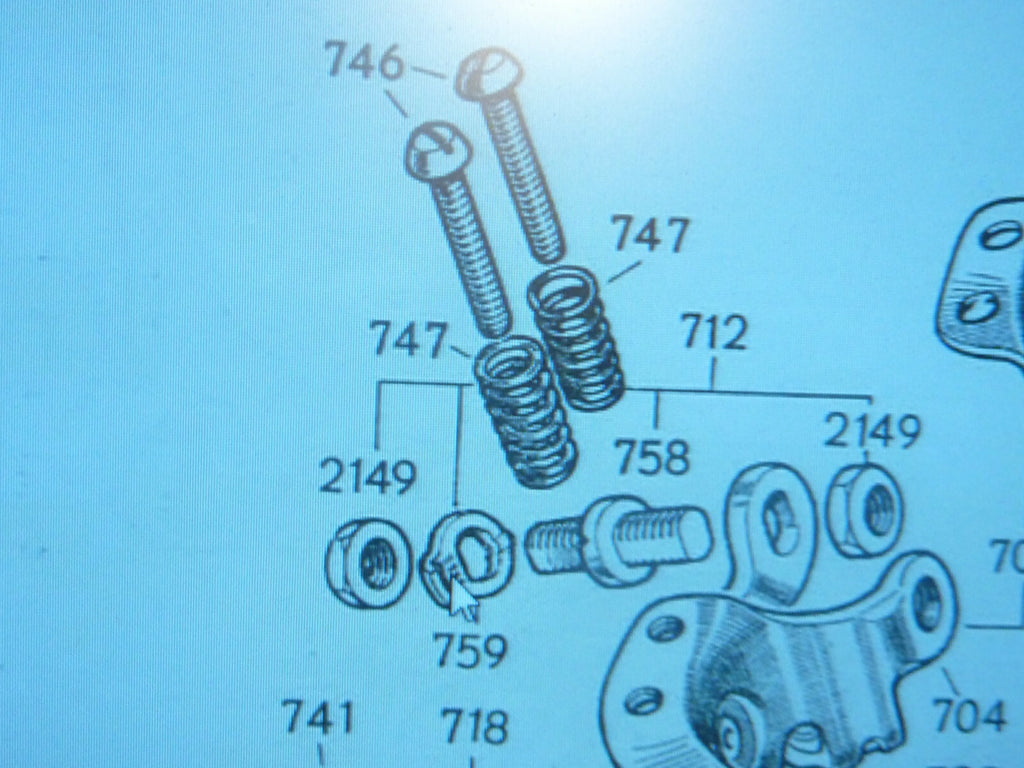 ✨ NOS Rondelle Huret Réf 759 – Dérailleur 700 Avant / 600 – Vintage ✨