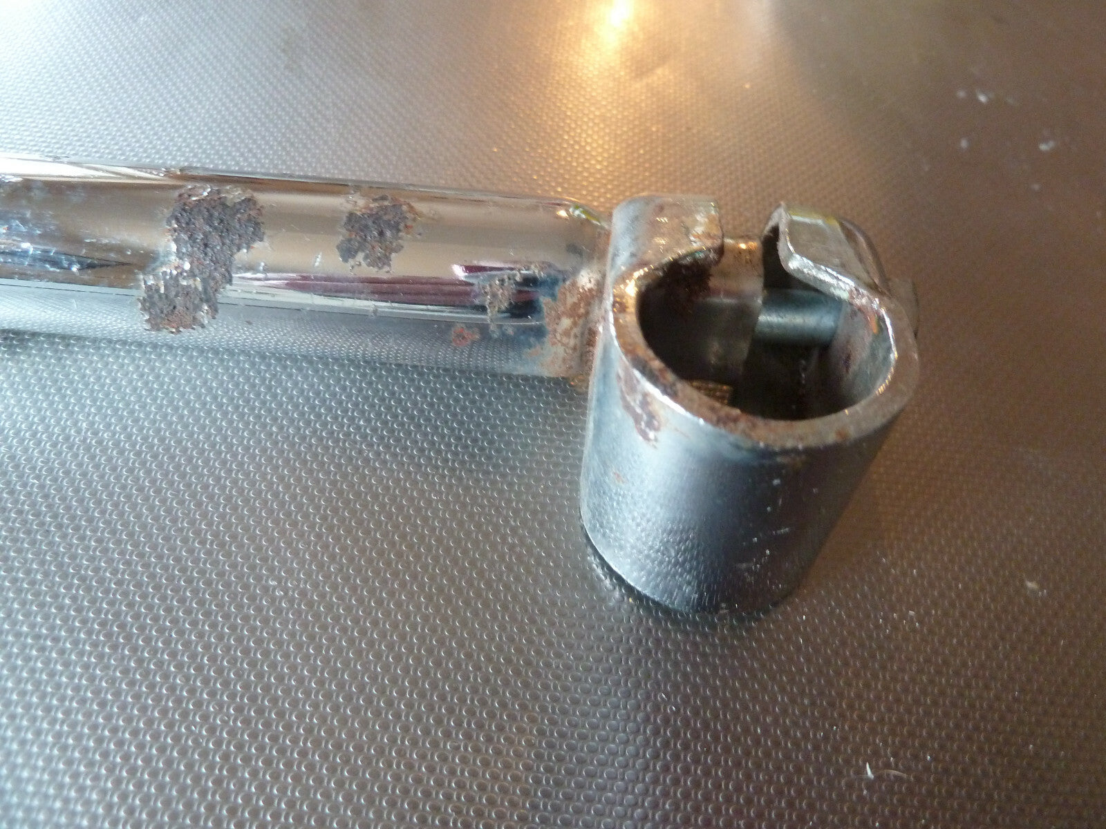 ancienne petite Potence 22 mm 145 Hauteur total vintage Peugeot motobecane