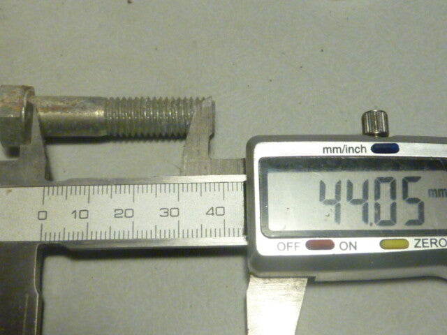 3 boulon VIS METAUX M10X44
