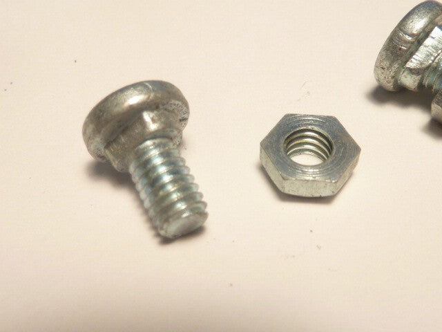 ✨ NOS – Lot de 2 Vis Carter Borgne Méplat – Vélo / Cyclomoteur Vintage ✨
