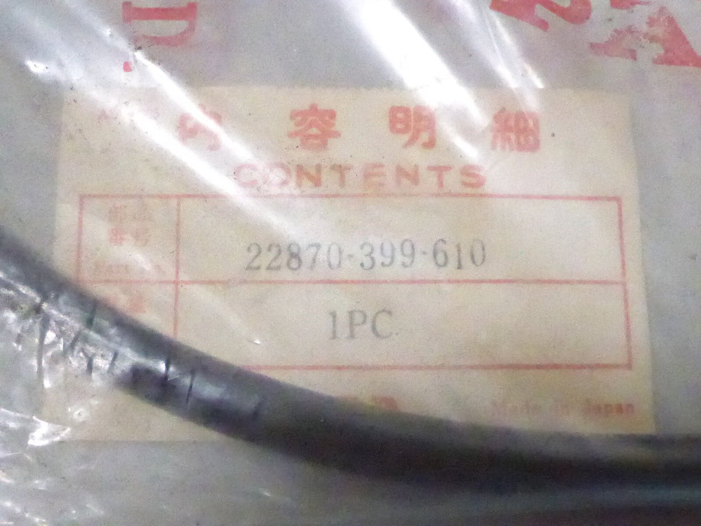 NOS Câble original d'embrayage pour Moto Honda 125 CM 1973 à 1974 22870-399-610