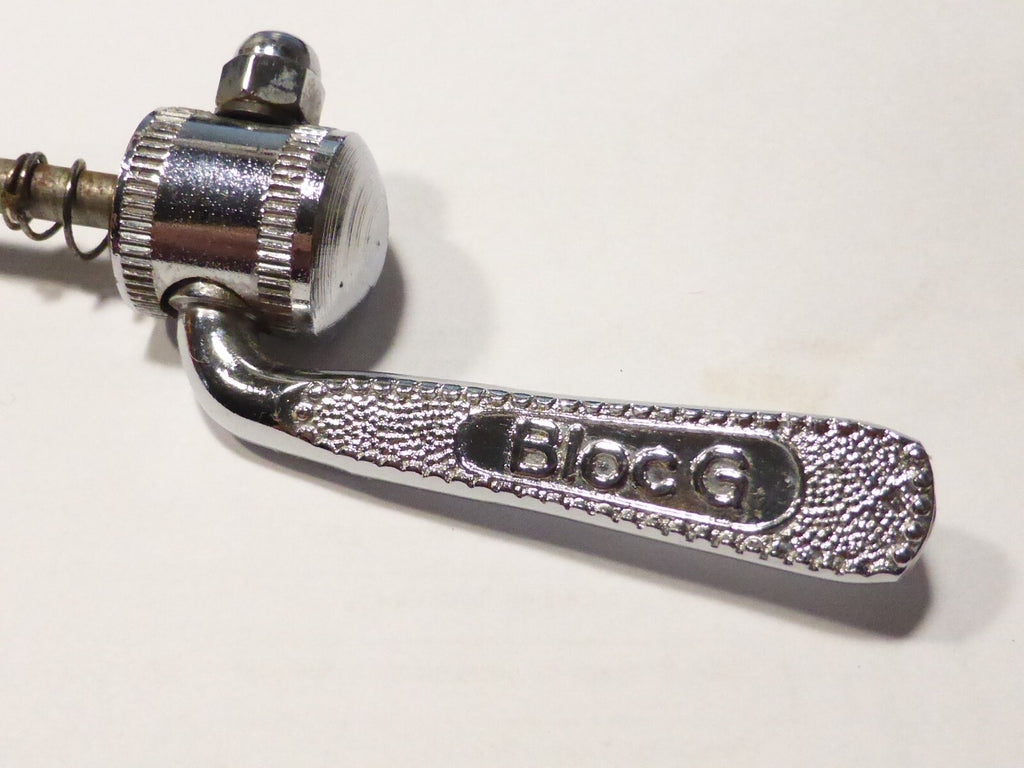 NOS vintage attache rapide wheel quick release skewer roue arrière BLOC G
