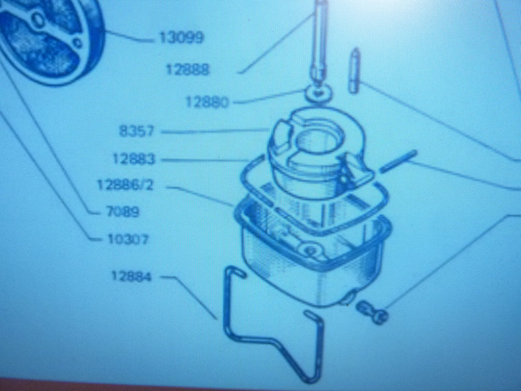 N.O.S 4 joints de cuve  12883 GURTNER PEUGEOT 50 sport