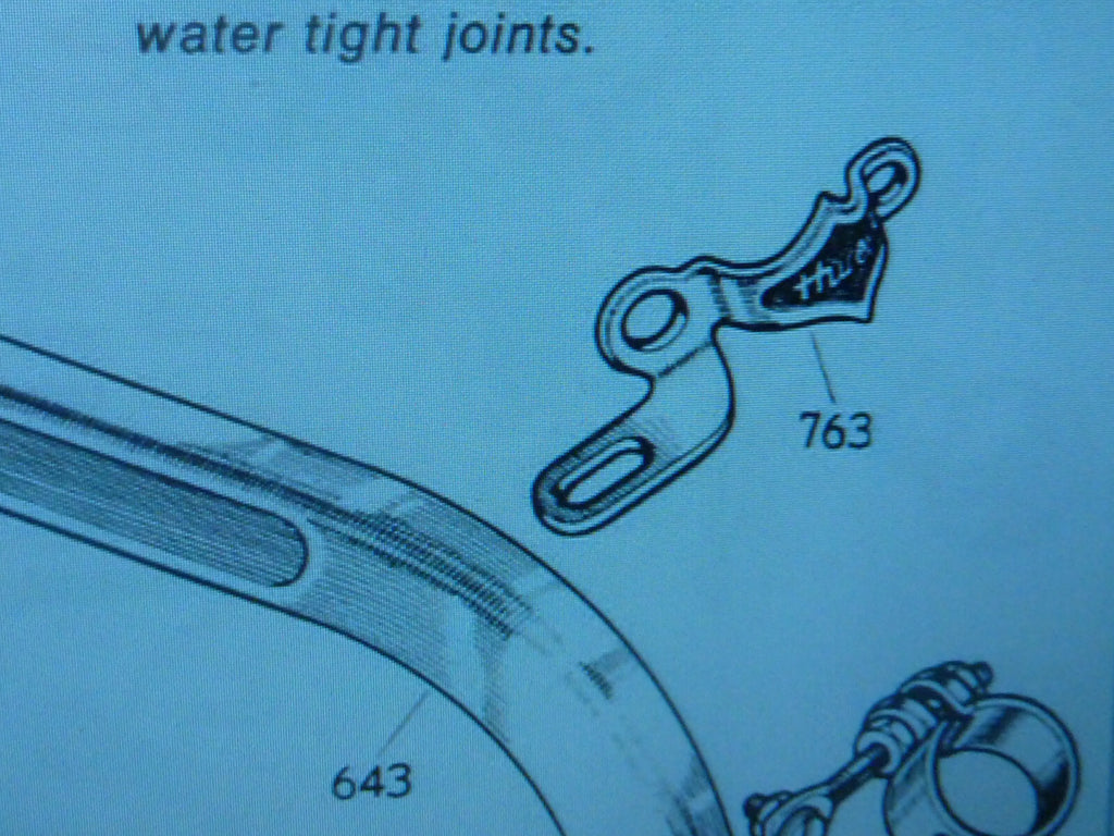 ✨ NOS Huret Demi-Collier Dérailleur Support Carter Front Derailleur Collar 763✨