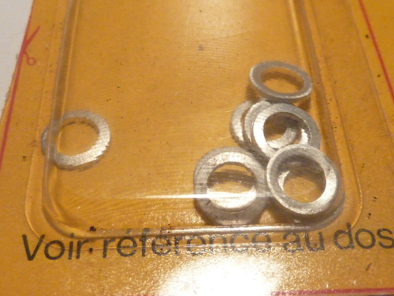 ✨ NOS Lot de 10 joints / rondelles pour carburateur Gurtner 14025 Ancien stock✨