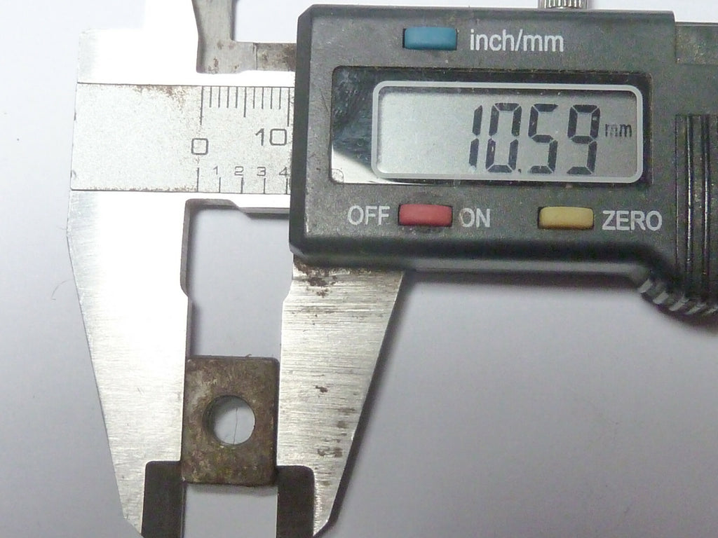 4 Ecrou rectangle 14.4 x 10,5 mm M6