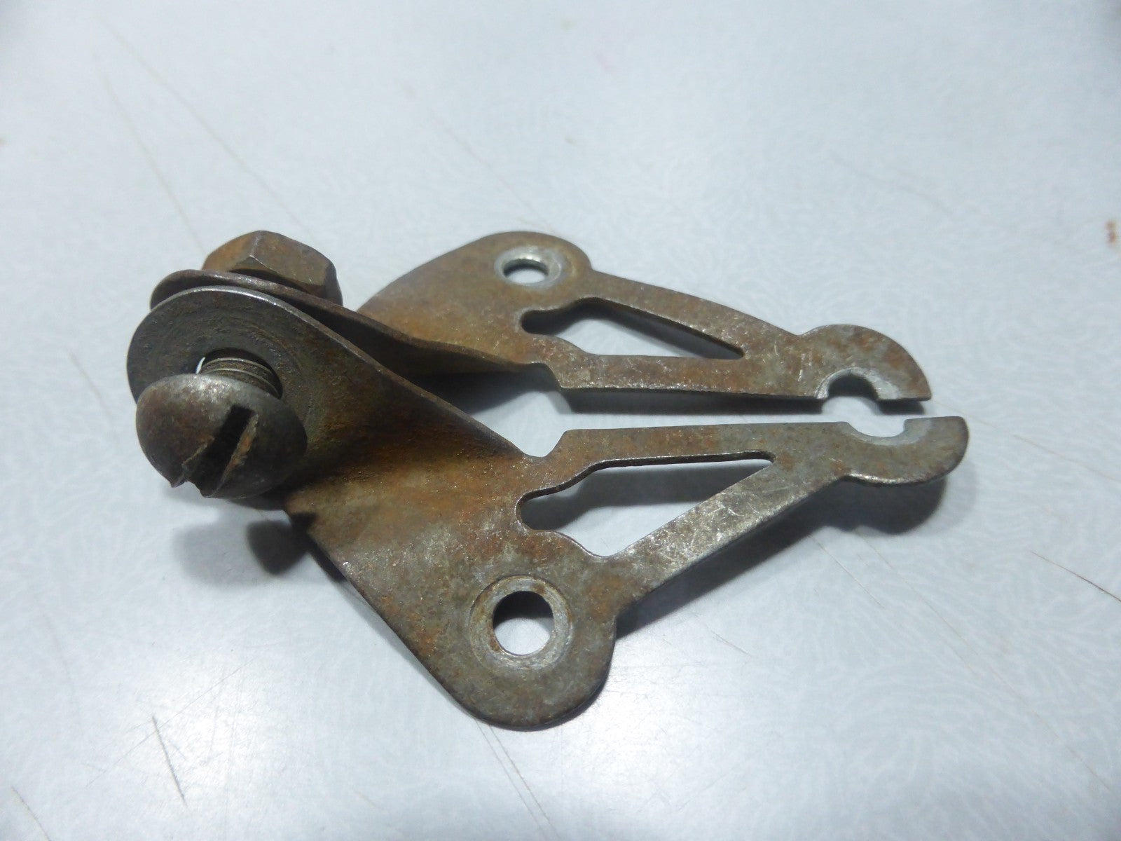 ✨ Ancien vieux Support attache Phare CIBIÉ SOUBITEZ Vélo Vintage Made in France✨