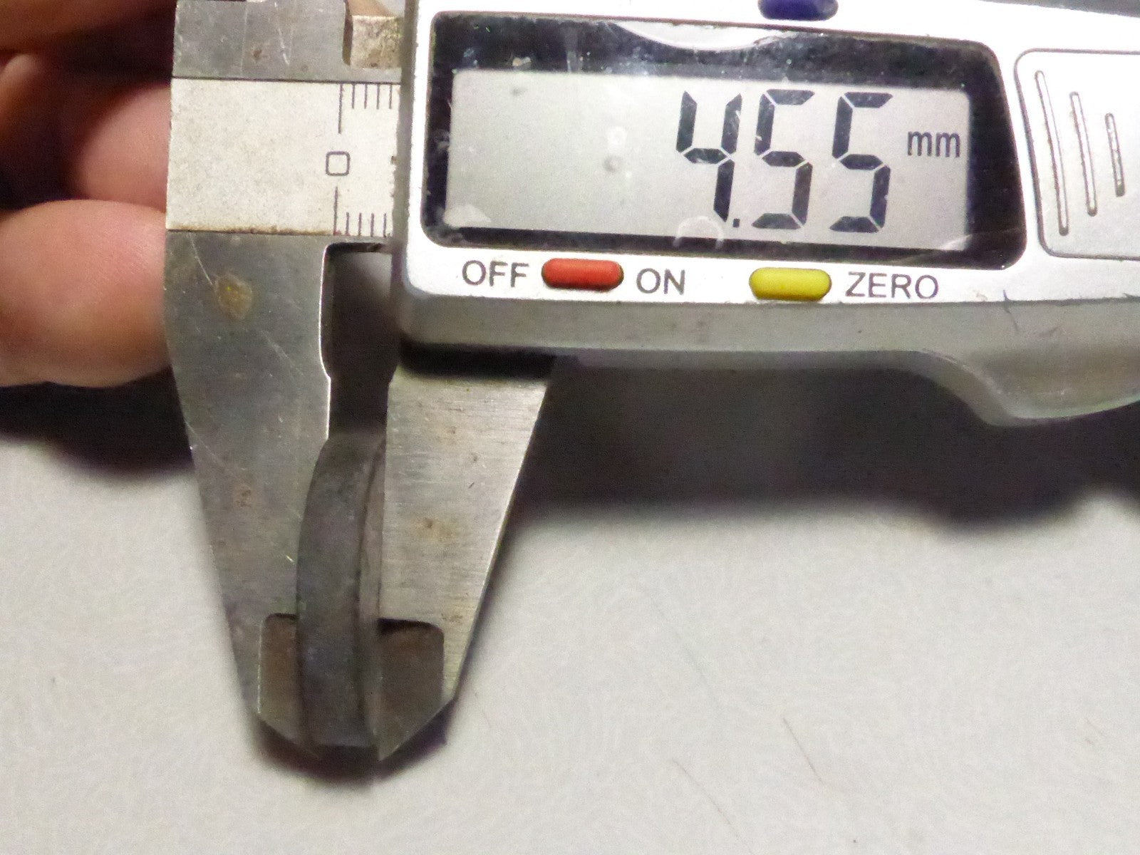 NOS 1 Ancienne vintage entretoise rondelle caoutchouc 24.5x7 mm