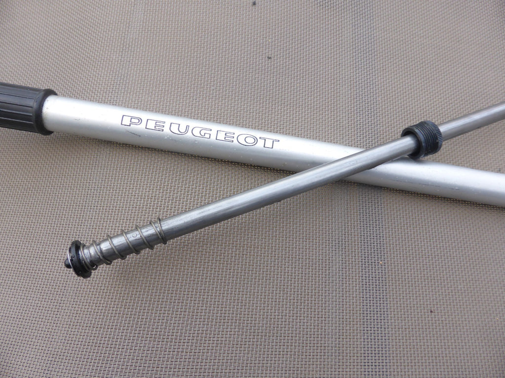 rare pompe vintage Peugeot COURSE aluminium pump made in France Eroica
