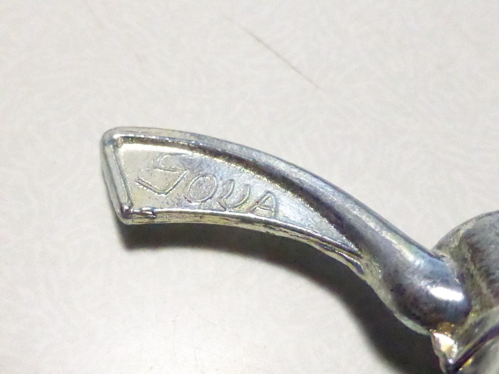 NOS 2 anciens Ecrous Papillon SOVA Velo Ancien Set Wing Nuts Brass 8 mm vintage