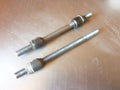 NOS vintage 2 axe moyeux roue 9.5 mm L 149 mm L 145