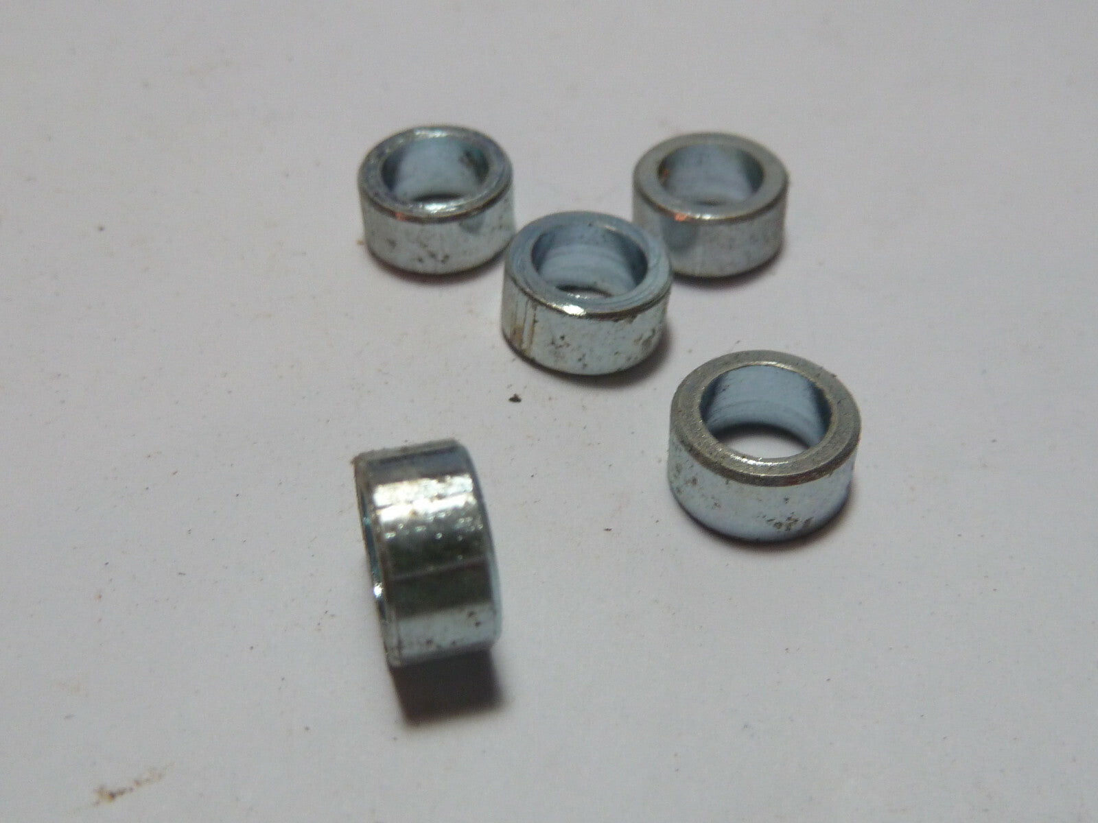 ✨NOS lot 5 entretoises vintage ancien couronne plateau ancien pédalier 6 mm✨