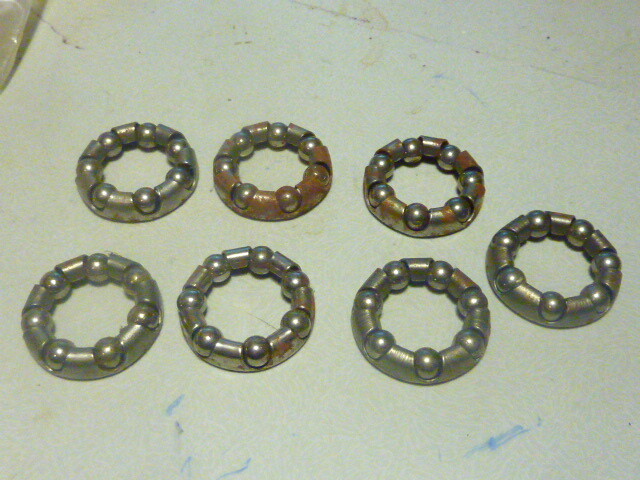 7 cage a bille velo velo cross bmx 7 billes 1/4" (6.35 mm)