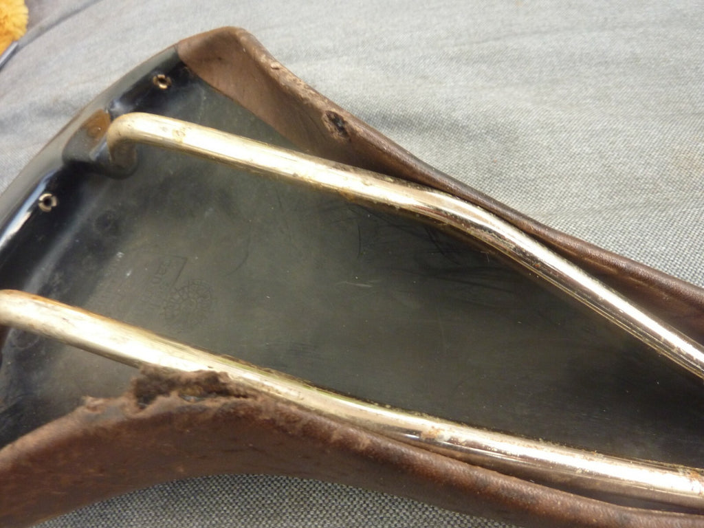EROICA  Selle San Marco Rolls Cuir zébré Vintage course 1991