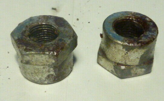 ancien stock ALGI 2 Ecrou d'axes de Roue M11x100 motobecane peugeot   Cyclo MBK