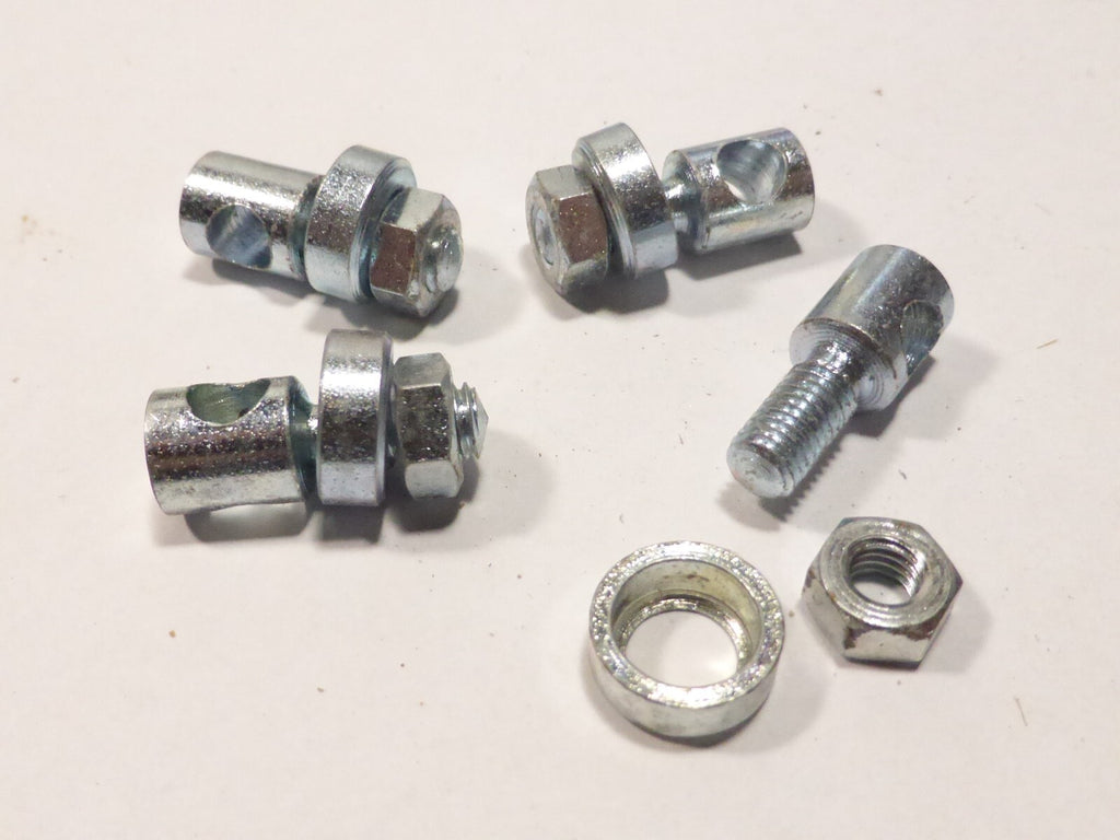 ✨ NOS 4 anciennes SERRE TRINGLE POUR TRINGLE DE 5 mm velo cyclomoteur  VINTAGE✨