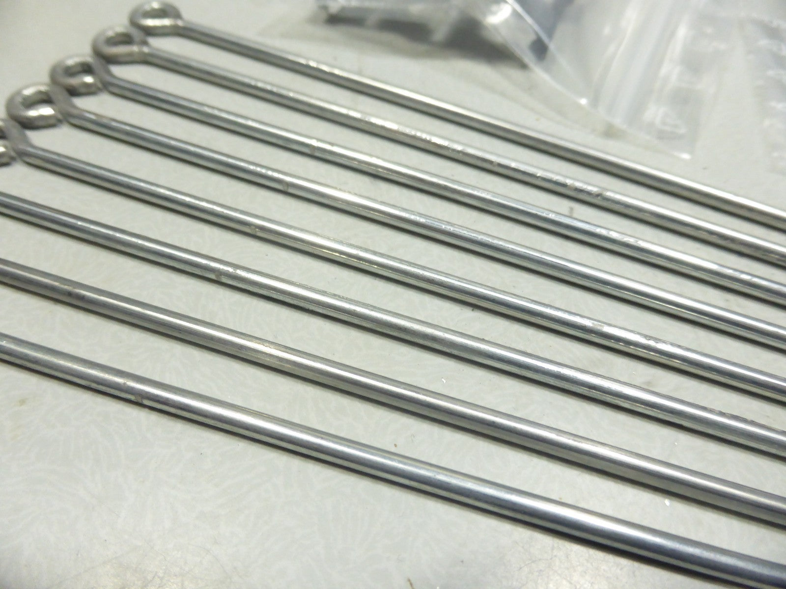 ✨NOS tringles garde boue 350 mm Ø 3 mm acier vélo Fender Stay set velo vintage✨