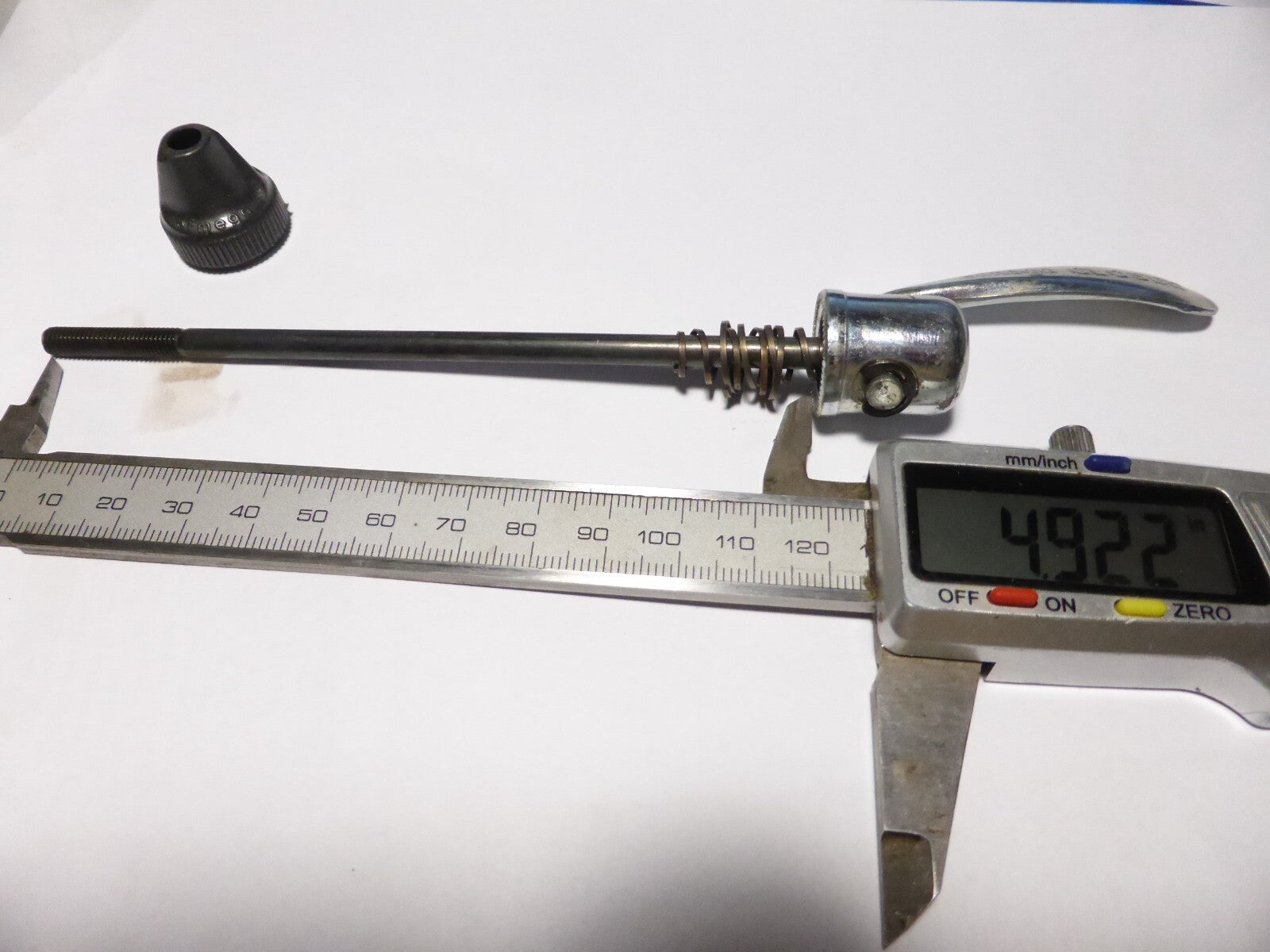 NOS attache rapide ofmega Quick Release front Skewer Eroica 1970s wheel skewer .