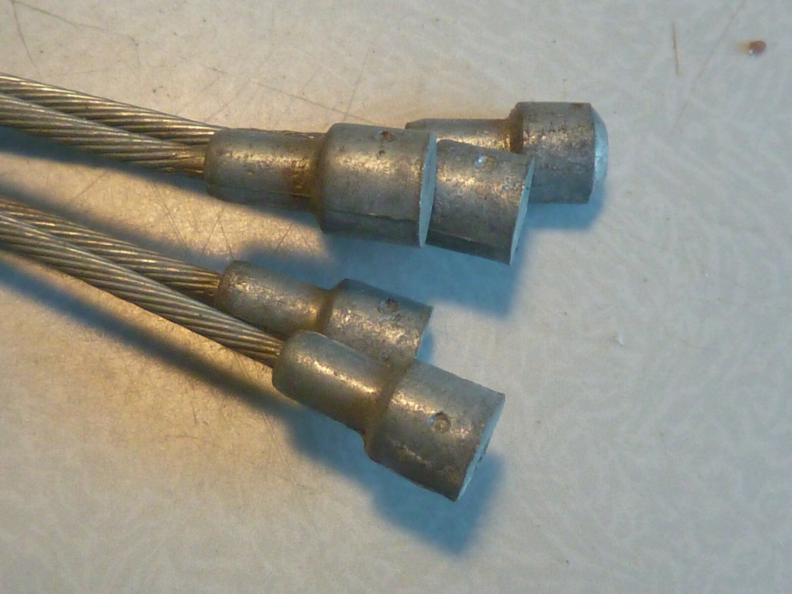 lot  4 Câble Acier de Frein Vintage pour Vélo 1.2M