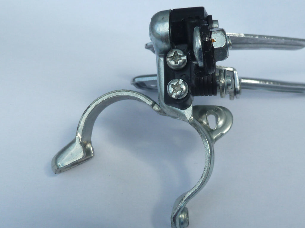 ✨ NOS DÉRAILLEUR AVANT VÉLO SHIMANO VINTAGE COLLIER 100GS 28.0 / 28.6  FD-TY25✨