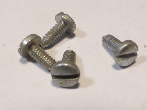 4 mini  vis fendue tète ronde   Solex velo mobylette
